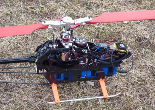 Hughes MD 500 sur base Trex 700