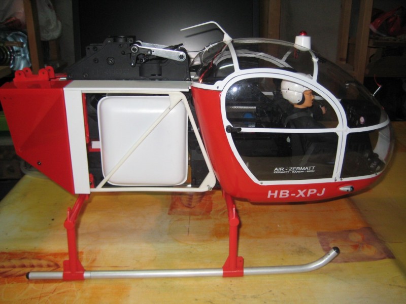 Modification Frame du Lama Hirobo sa315b