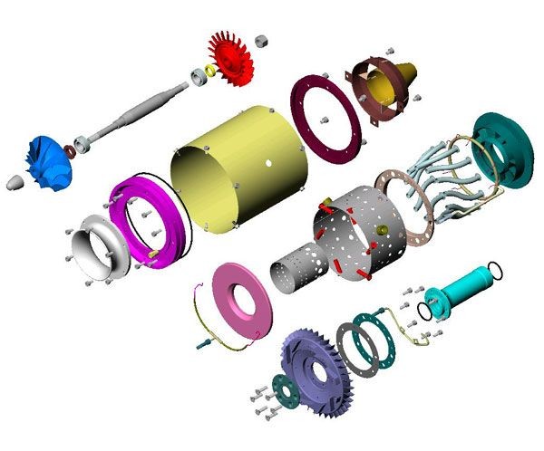 X-Clone parts turbines