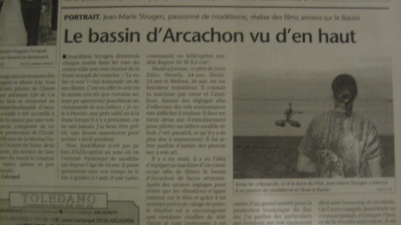 article helico journal sud ouest et la depeche