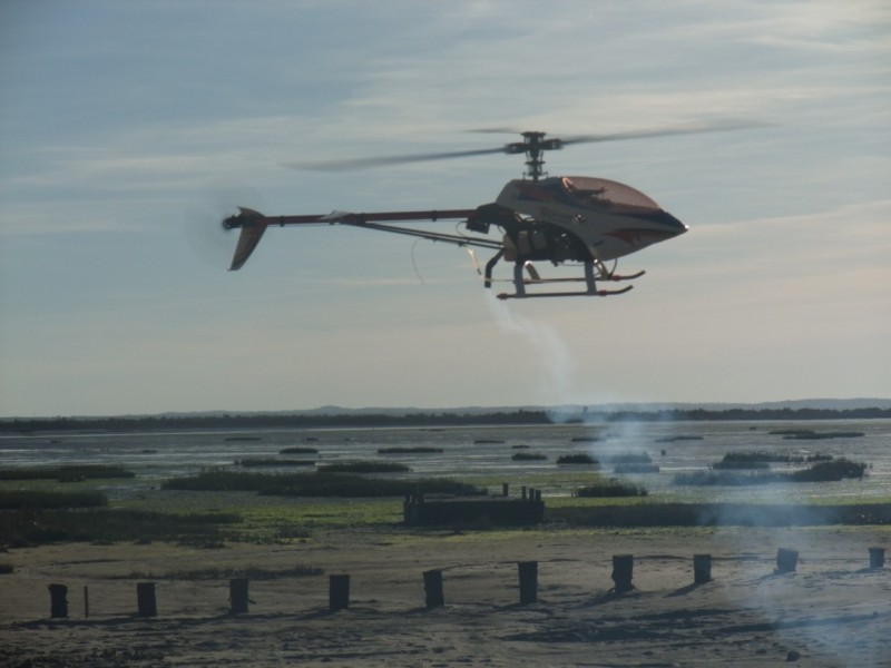 raptor 50 a la plage avec camescope embarque jvc