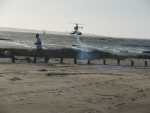 raptor 50 a la plage avec camescope embarque jvc