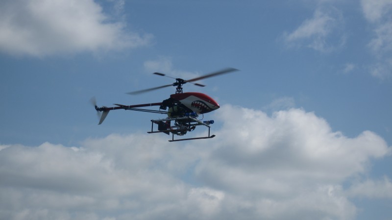 raptor 50 camescope embarque