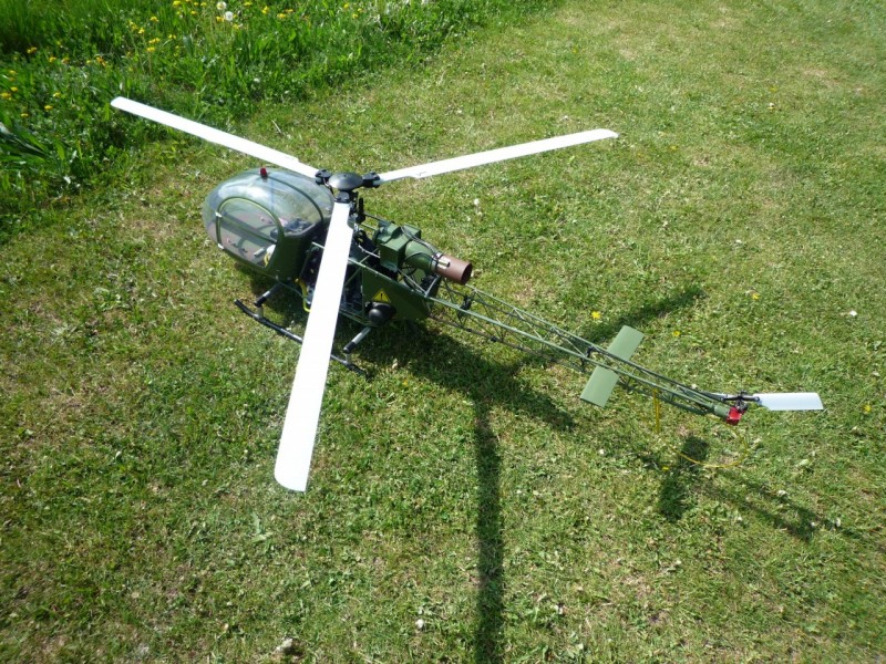 alouette 2 vario benzin tripale