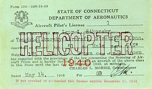 licence I Sikorsky