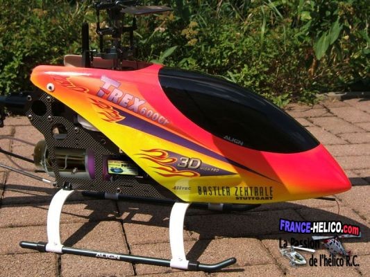 normal T-Rex 600 turbine