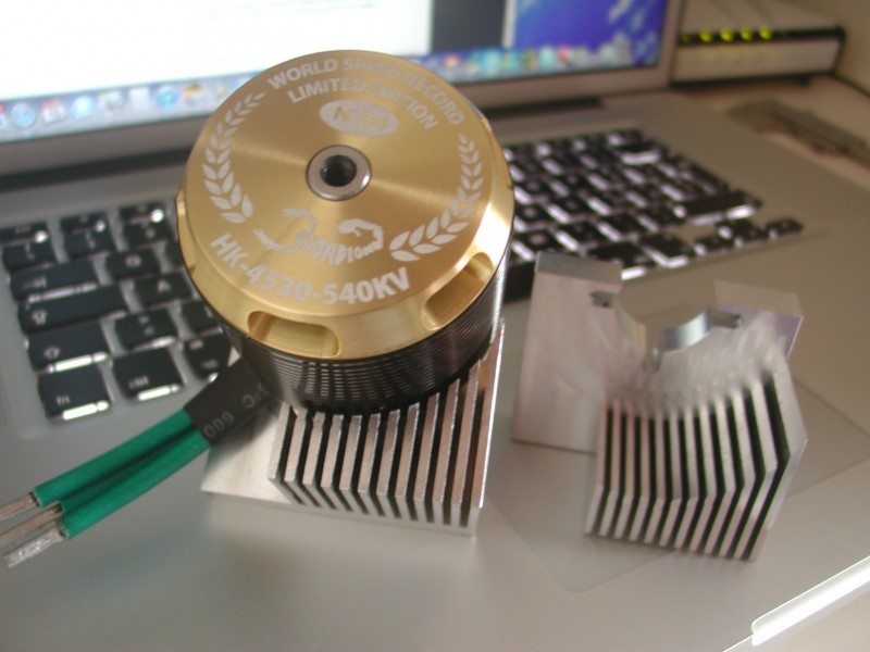 Scorpion Heat Sink Motor Mounts