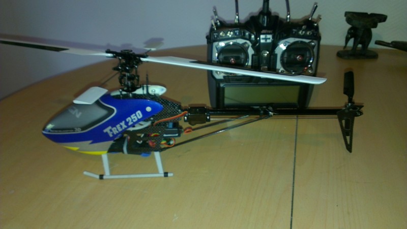 Trex 250 Et sa commande